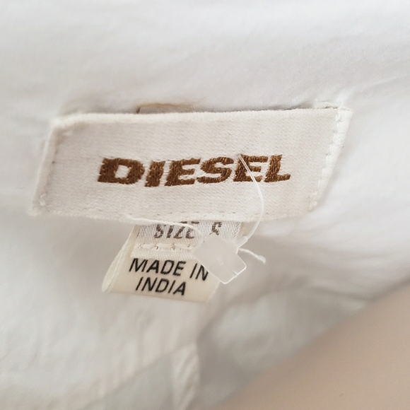 Diesel | NWOT Button-down Shirtdress - Picture 12 of 13